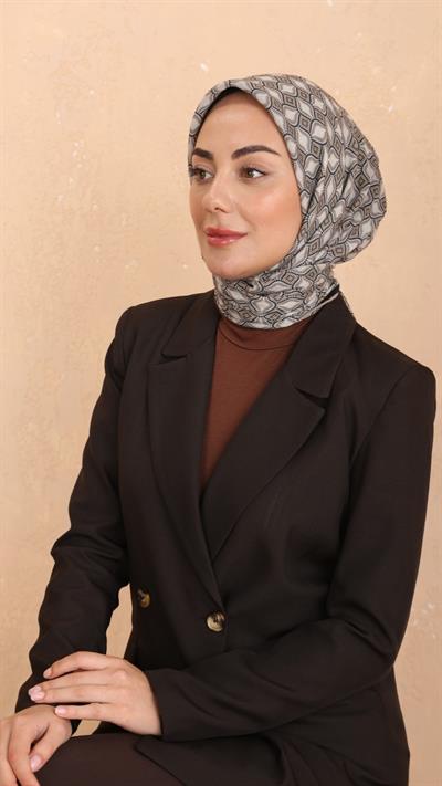 Locella Soft Pamuk Eşarp Krem