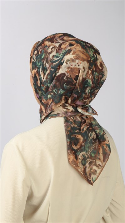 Locella Soft Pamuk Eşarp Çok Renkli