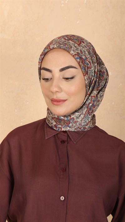 Locella Soft Pamuk Eşarp Bej