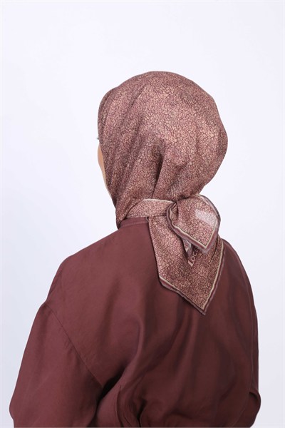 Locella Soft Pamuk Eşarp Mürdüm