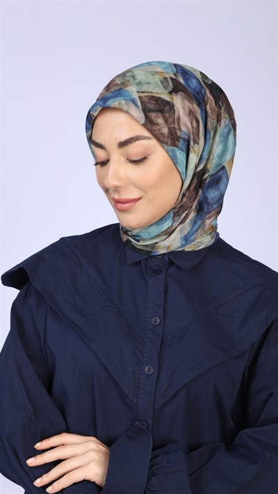 Locella Soft Pamuk Eşarp Çok Renkli