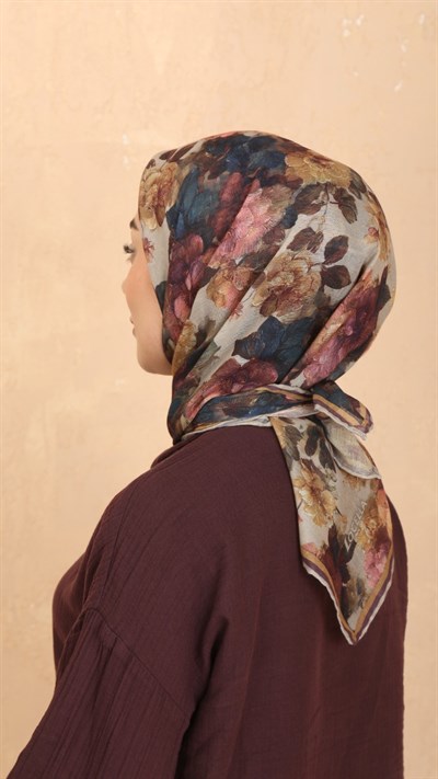 Locella Soft Pamuk Eşarp Çok Renkli