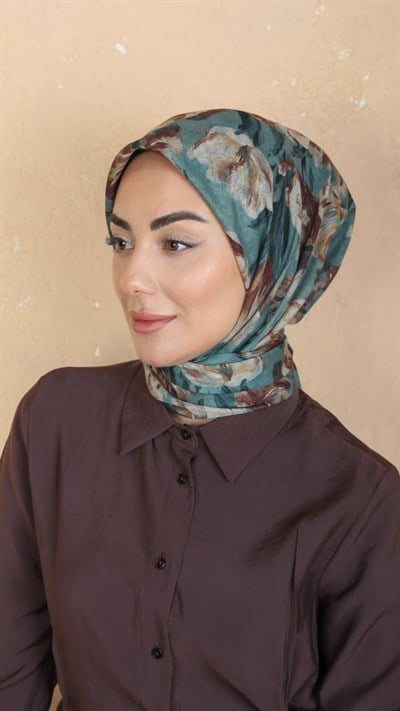 Locella Soft Pamuk Eşarp Mint