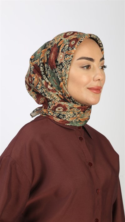 Locella Soft Pamuk Eşarp Çok Renkli