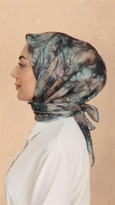 Locella Soft Pamuk Eşarp Mint Yeşili