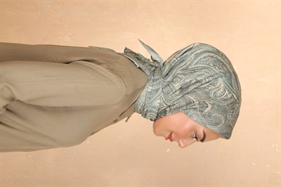 Locella Soft Pamuk Eşarp Yeşil