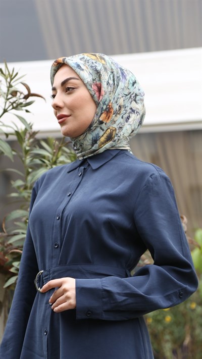 Locella Soft Pamuk Eşarp Su Yeşili