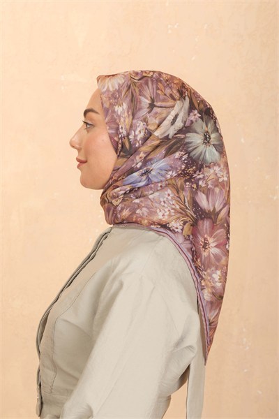Locella Soft Pamuk Eşarp Gül Kurusu