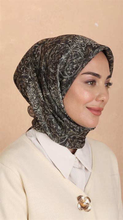 Locella Soft Pamuk Eşarp Yeşil