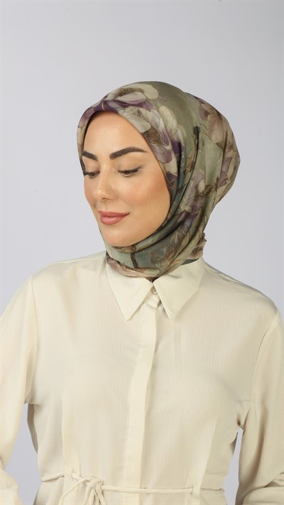 Locella Soft Pamuk Eşarp Mint