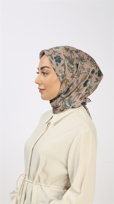 Locella Soft Pamuk Eşarp Gül Kurusu