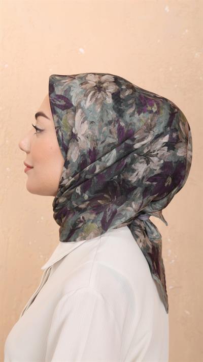 Locella Soft Pamuk Eşarp Mint Yeşil