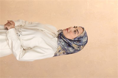 Locella Soft Pamuk Eşarp-Lila