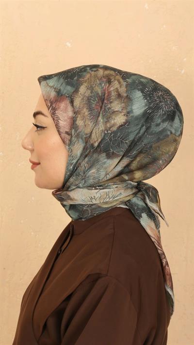 Locella Soft Pamuk Eşarp Mint Yeşili