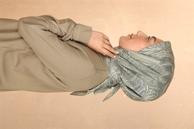 Locella Soft Pamuk Eşarp Yeşil