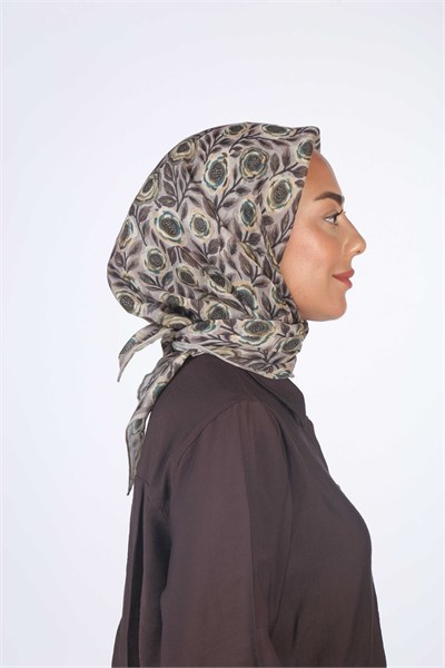 Locella Soft Pamuk Eşarp Pudra