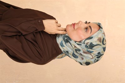 Locella Soft Pamuk Eşarp Adaçayı