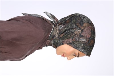 Locella Soft Pamuk Eşarp-Siyah