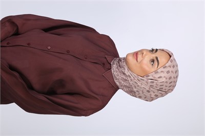 Locella Soft Pamuk Eşarp Pudra