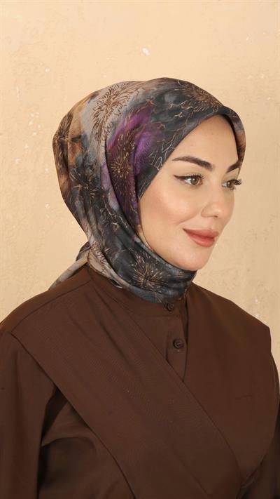 Locella Soft Pamuk Eşarp Siyah