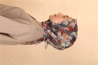 Locella Soft Pamuk Eşarp Bej