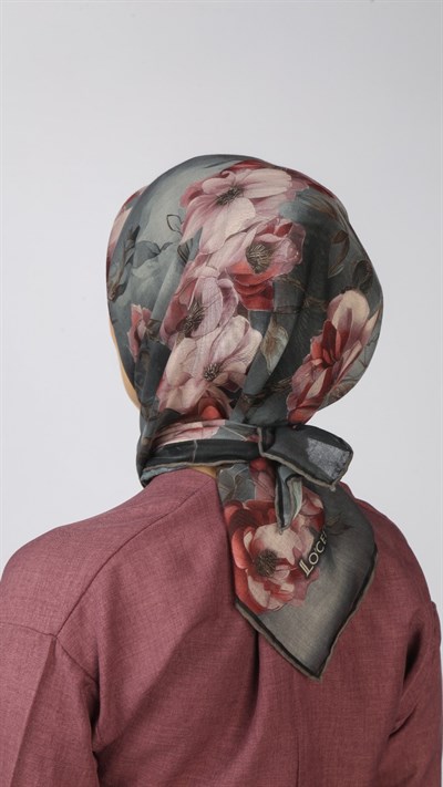 Locella Soft Pamuk Eşarp Antrasit