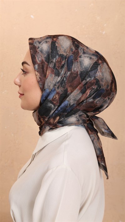 Locella Soft Pamuk Eşarp Siyah