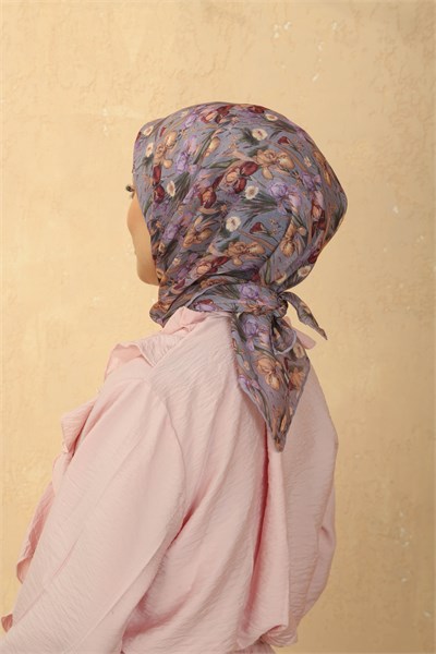 Locella Soft Pamuk Eşarp Lavanta