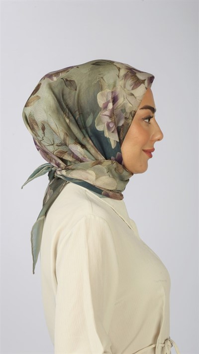 Locella Soft Pamuk Eşarp Mint