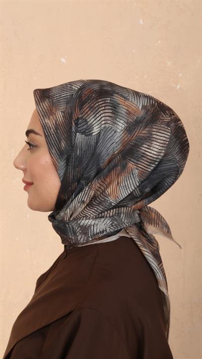 Locella Soft Pamuk Eşarp Camel-1