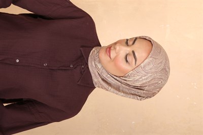 Locella Soft Pamuk Eşarp Vizon