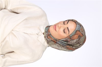 Locella Soft Pamuk Eşarp-Kahve