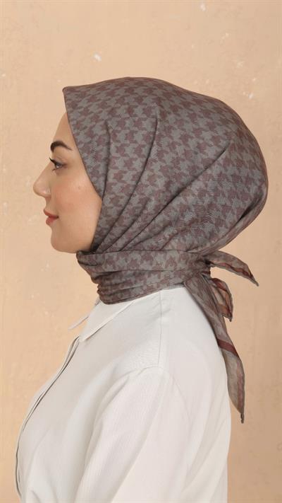 Locella Soft Pamuk Eşarp Açık Kahve