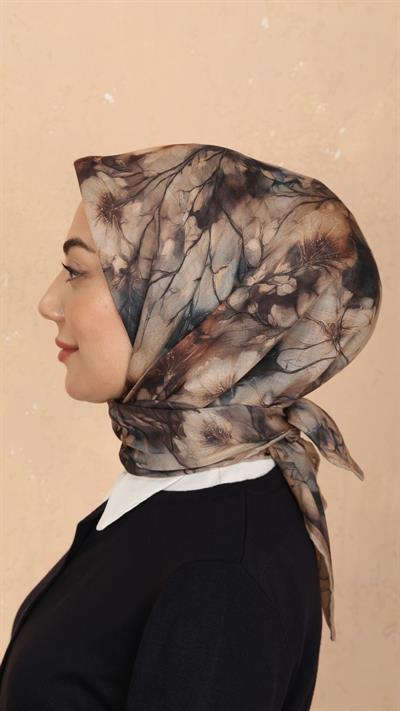 Locella Soft Pamuk Eşarp Hardal