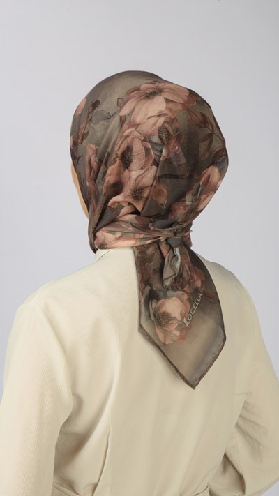 Locella Soft Pamuk Eşarp Vizon