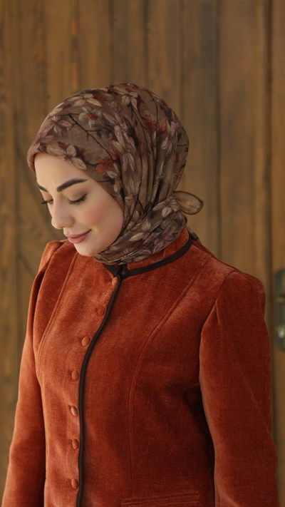 Locella Soft Pamuk Eşarp Camel