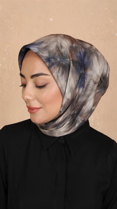 Locella Soft Pamuk Eşarp Vizon-10