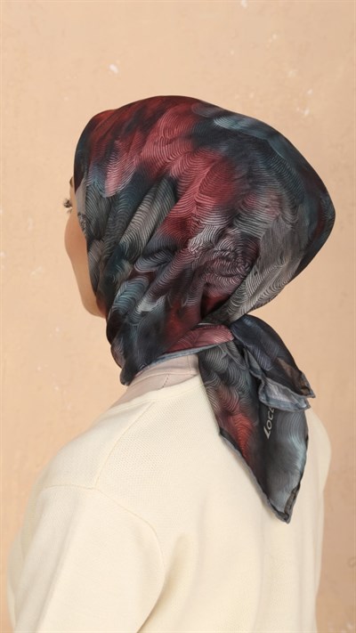 Locella Soft Pamuk Eşarp Siyah