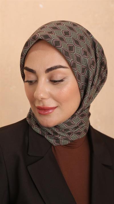 Locella Soft Pamuk Eşarp Yeşil