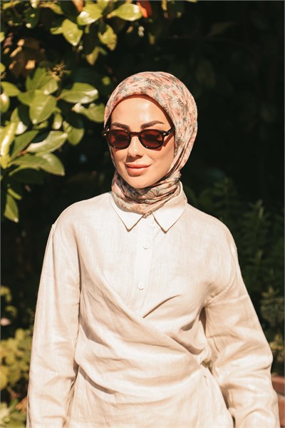 Locella Soft Pamuk Eşarp Pembe