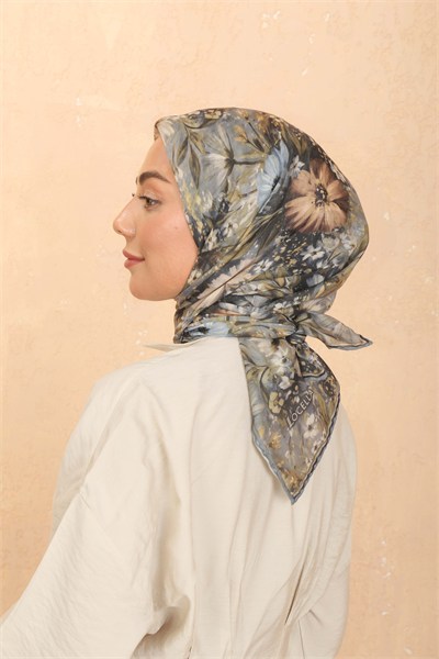 Locella Soft Pamuk Eşarp Antrasit