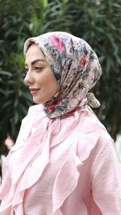 Locella Soft Pamuk Eşarp Soft Pembe
