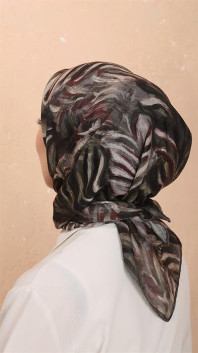 Locella Soft Pamuk Eşarp Yeşil