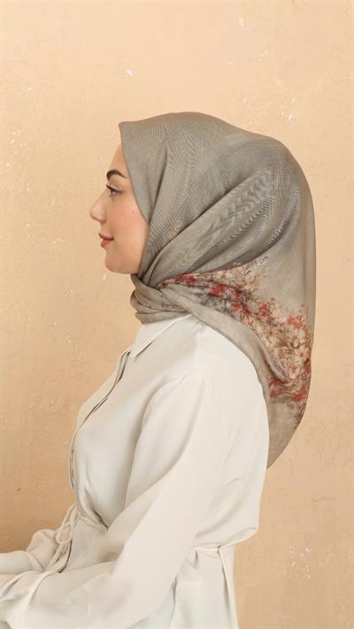 Locella Soft Pamuk Eşarp Kum Beji