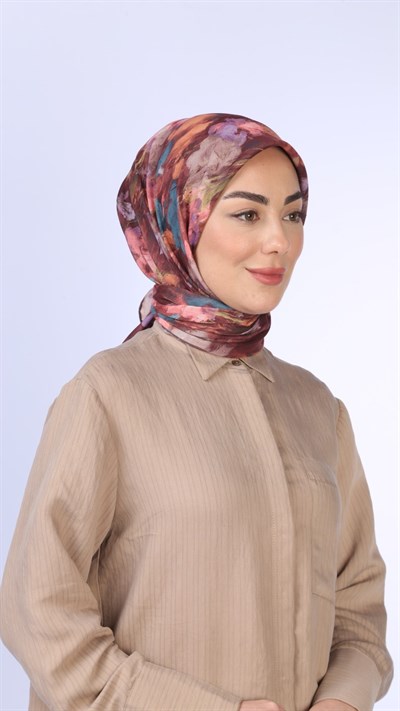 Locella Soft Pamuk Eşarp Çok Renkli