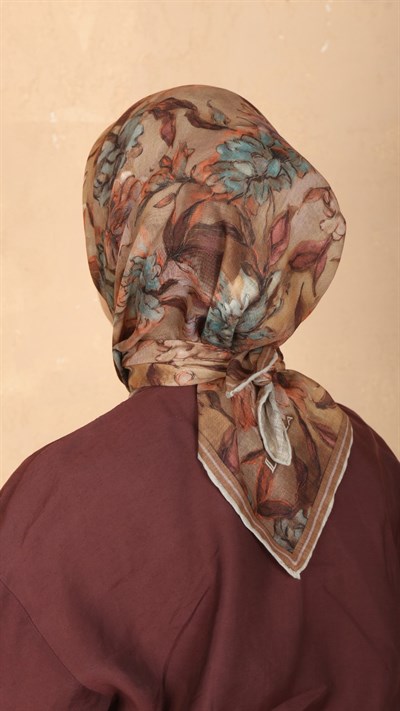 Locella Soft Pamuk Eşarp Camel