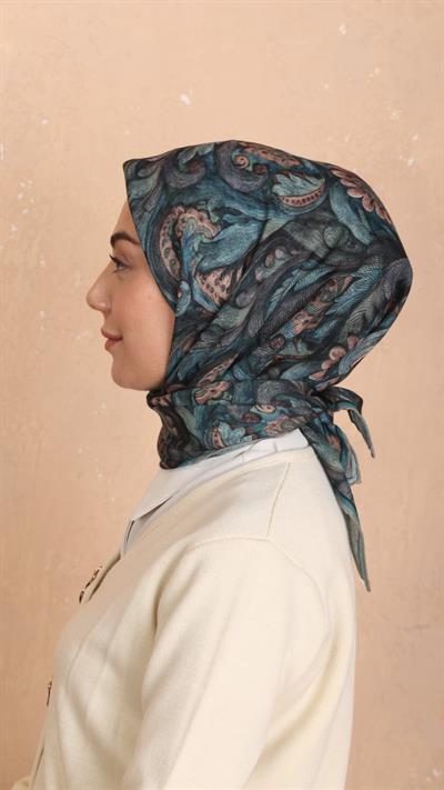 Locella Soft Pamuk Eşarp Camgöbeği