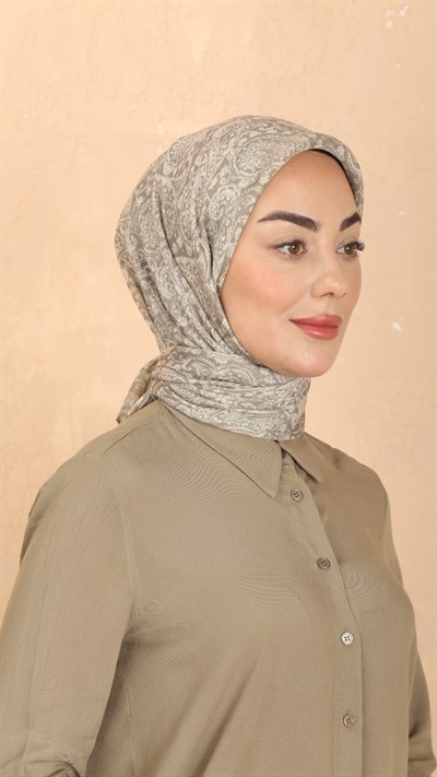 Locella Soft Pamuk Eşarp Kum Beji