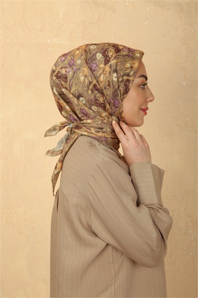 Locella Soft Pamuk Eşarp Yeşil