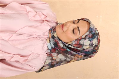 Locella Soft Pamuk Eşarp Siyah